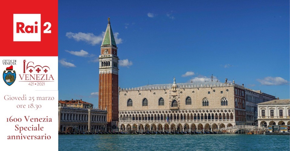 Rai 2, 25 marzo 2021, uno speciale con Alessio Boni su Venezia 1600